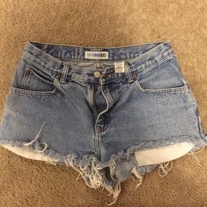 Vintage jean shorts